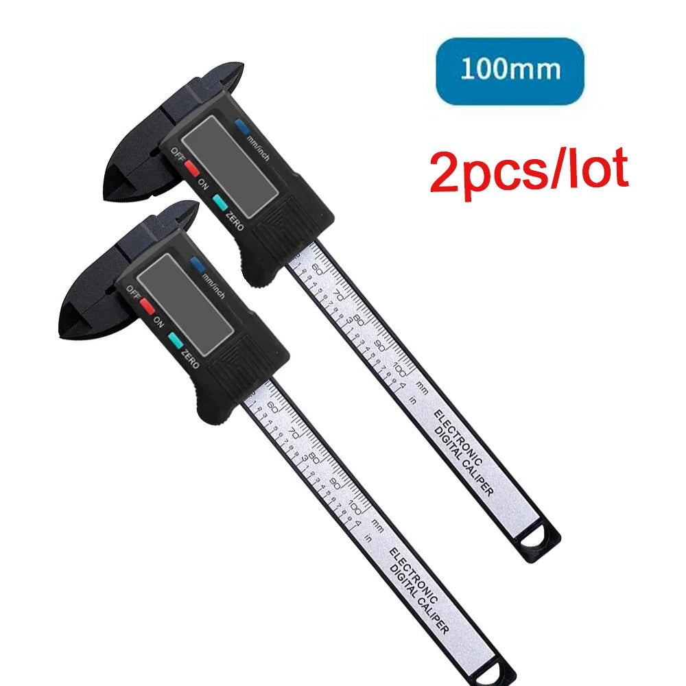 Digital Vernier Caliper — Carbon Fiber, 0.01mm, 100/150mm