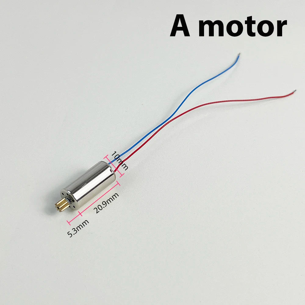 Mini 10mm*20mm 1020 Coreless Motor DC 3.7V 6V 7.4V High Speed 8T Brass Gear for RC Car Model Drone Quadcopter Aircraft Engine