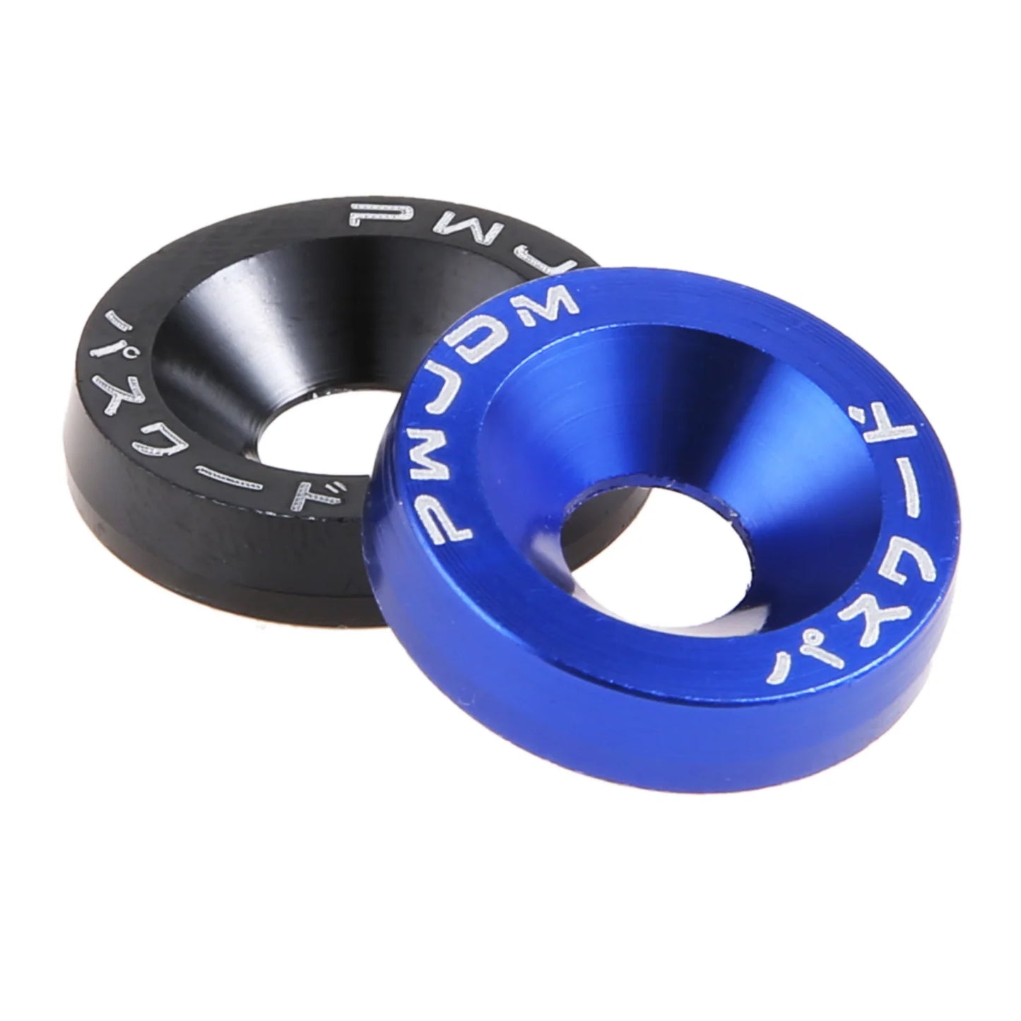 M6 Anodized Aluminum Fender Screw Washers Bolts for Automobile Fender Headlight Bumper Car Modified Fasteners Aluminum
