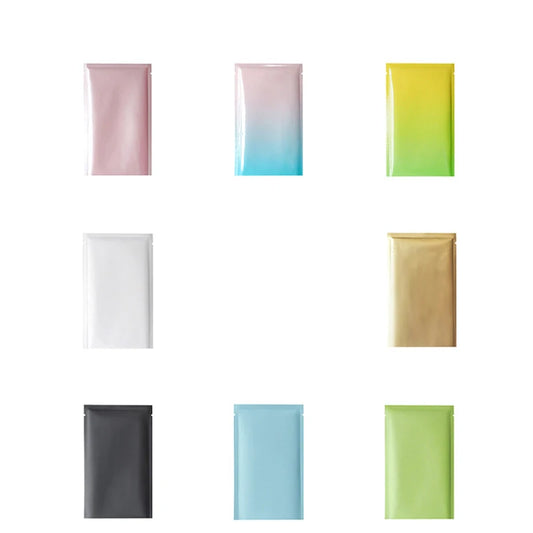 100 Piece Colored Aluminum Foil Heat Seal Bags - Airtight Storage Pouches - photo 6