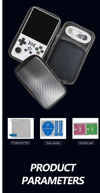 R36MAX Retro Handheld Video Game Console Linux System 4.0Inch IPS Screen Portable Pocket Video Player 64GB 128GB Games Kids Gif