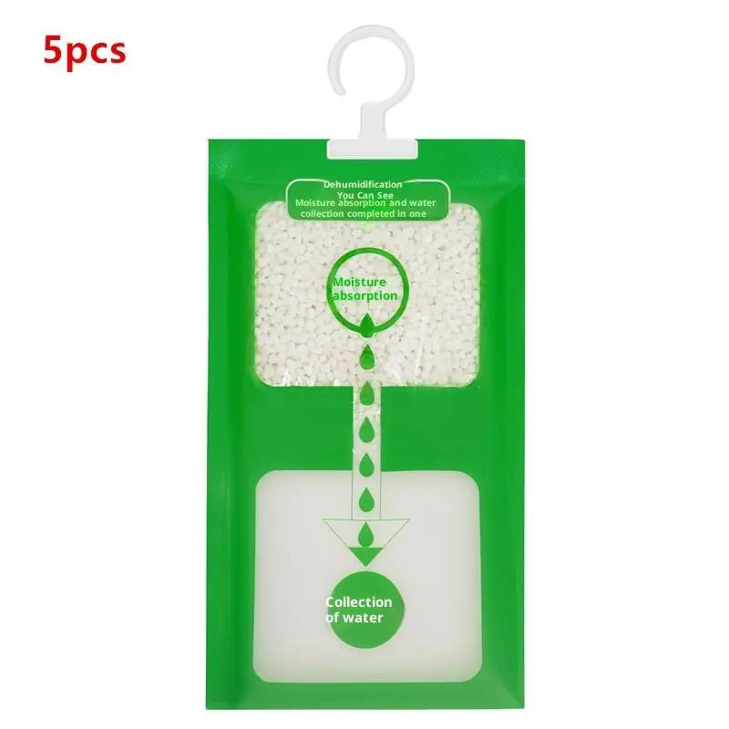 Hanging Moisture Absorber Bags for Wardrobes, 50 g - 5 or 10 Pack - view 12