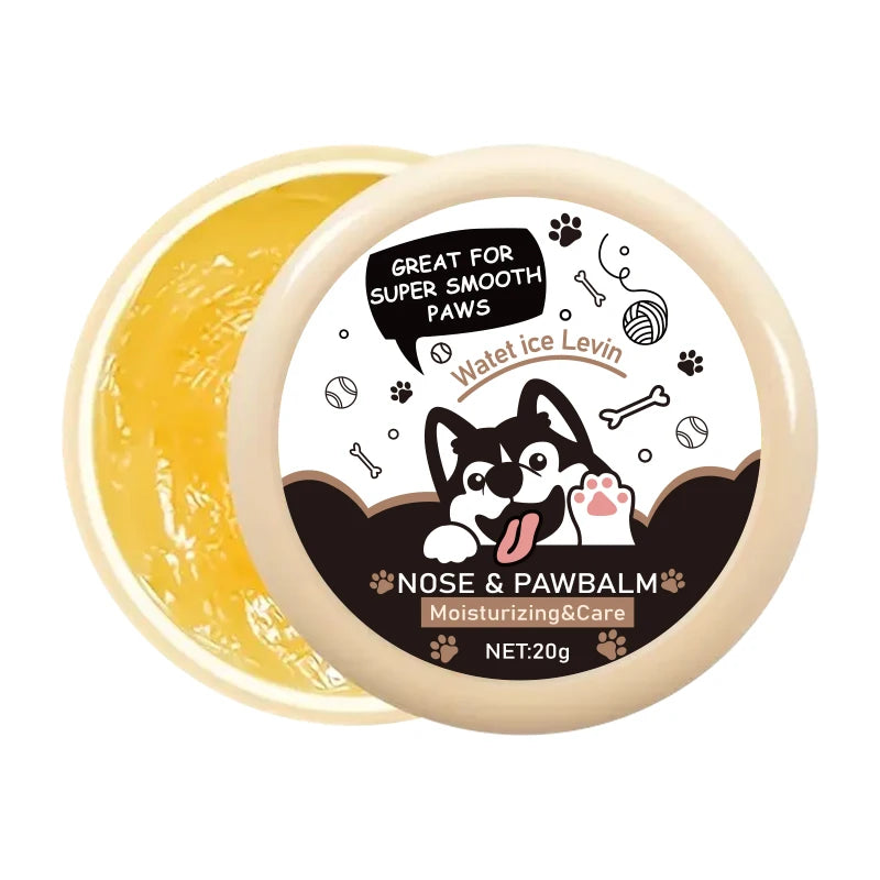 Dog Nose & Paw Balm 20g – Moisturizing Paw Protector Cream for Dogs & Cats | Cracked Paw Repair