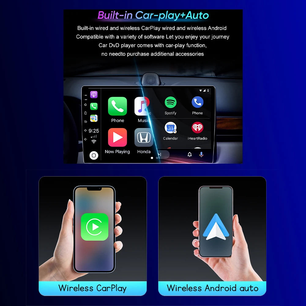 10" CarPlay+auto Android 16 For VW Crafter For Mercedes Benz Sprinter Car Radio Multimedia Video Player GPS stereo 5GWIFI+4G DSP
