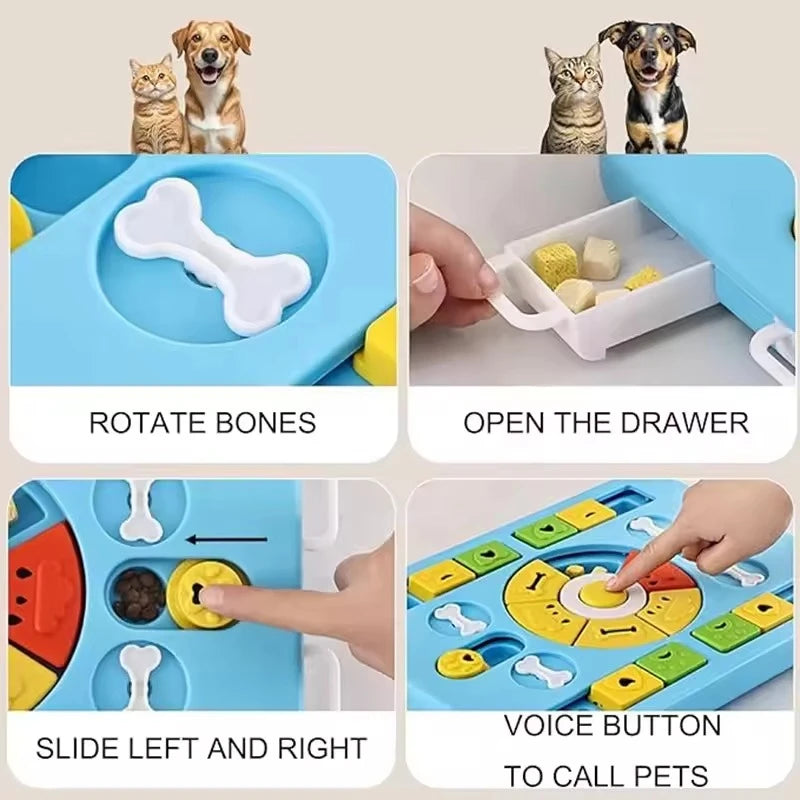 Interactive Dog Puzzle Toy Set - Enrichment Training Games – photo 5