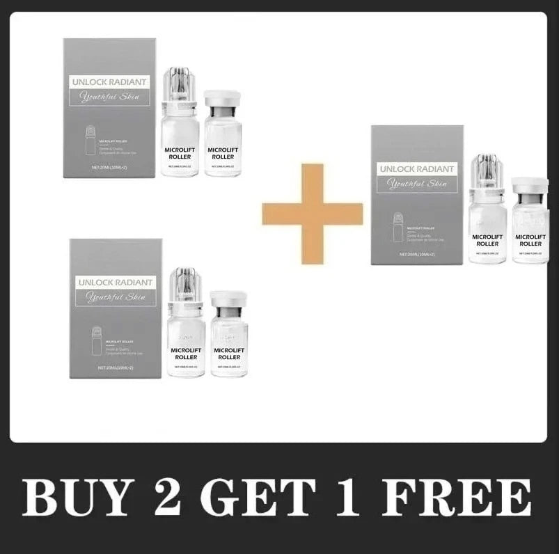 Micro Infusion Serum Kit 0.25mm Needle At Home Facial Beauty Tool Radiant Smooth Revitalizing Skin Care