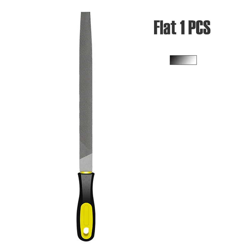6-12" Files Sanding Tools Diamond Steel File Carpenter Rubbing Knives Hard Metal Rotary File Metal File Woodworking Hand Tools