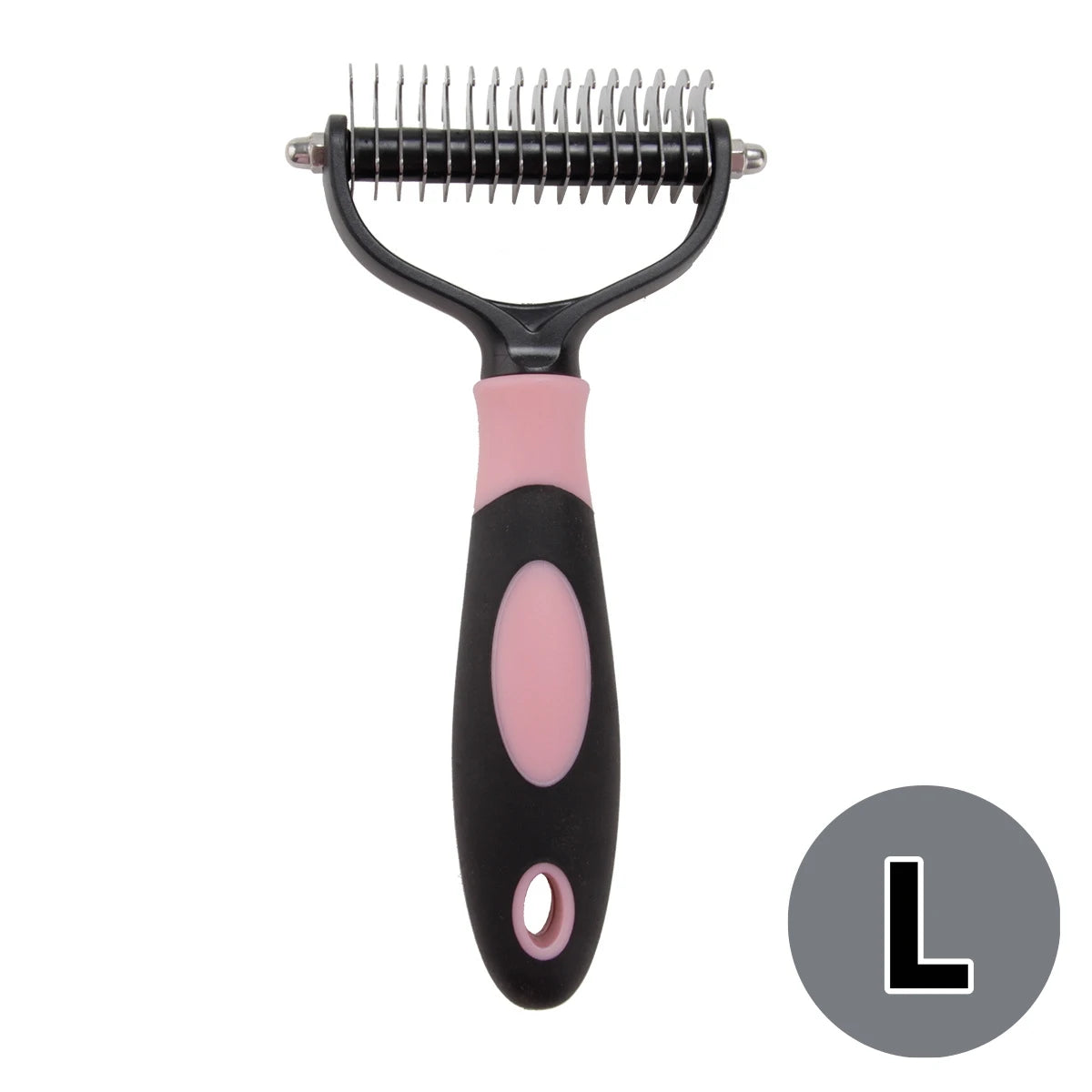Pet Hair Remover Grooming Brush - Dog & Cat Deshedding Comb - photo 14