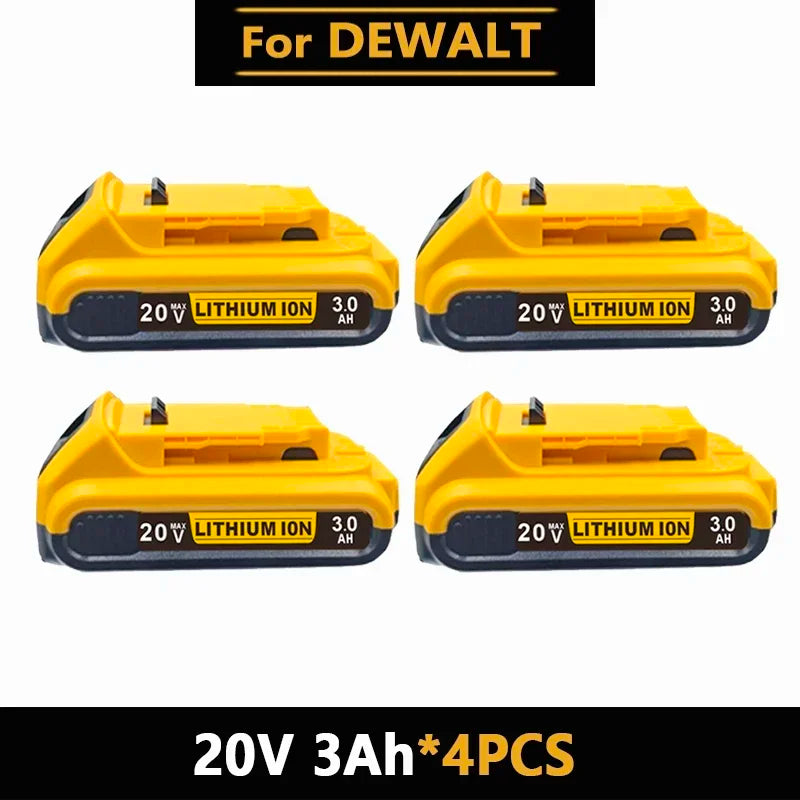 .Original for DEWALT 20v/60V battery DCB606 DCB609 DCB182 DCB205 DCB206 DCB209 power tool 18V battery 6AH 9AH battery.