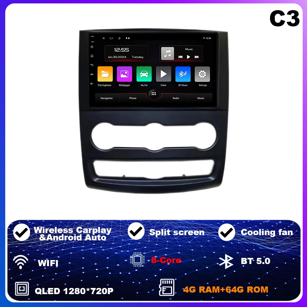 10" CarPlay+auto Android 16 For VW Crafter For Mercedes Benz Sprinter Car Radio Multimedia Video Player GPS stereo 5GWIFI+4G DSP