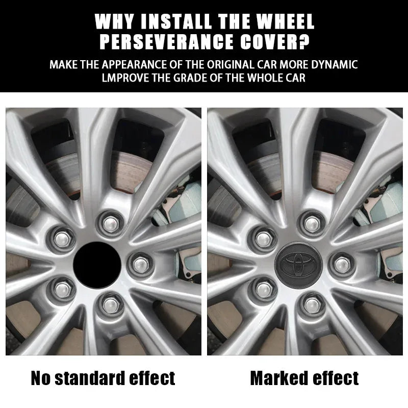 4Pcs 62mm 57mm Car Wheel Center Hub Caps Cover Badge Accessories For Toyota Prado Yaris Hilux Verso Fortuner Supra Corolla Camry