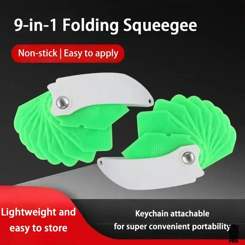 Household 9 in 1 Silicone Caulking Tool Sealant Spreading Professional Tile Window Grout Edge Removal Joint Sealant Spatula