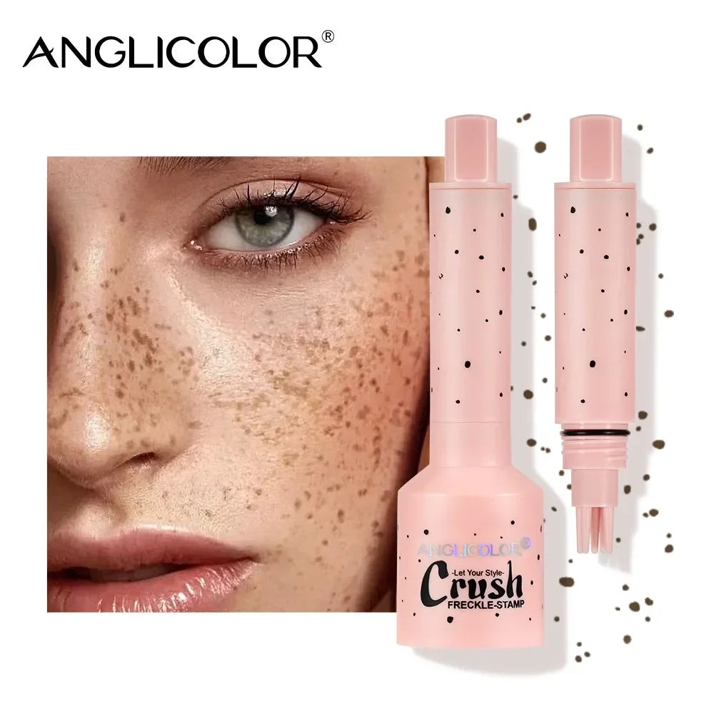 Liquid Air Cushion Freckle Stamp Pen Five-point Head Freckle Natural Simulation Fake Dot Spot Pen Waterproof Lasting Makeup