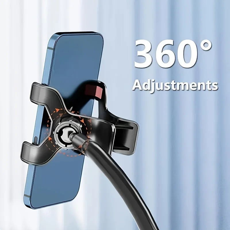 Universal Bedhead Lazy Stand Telescopic Spiral Stand Multi Functional Phone Stand 360 ° Rotation