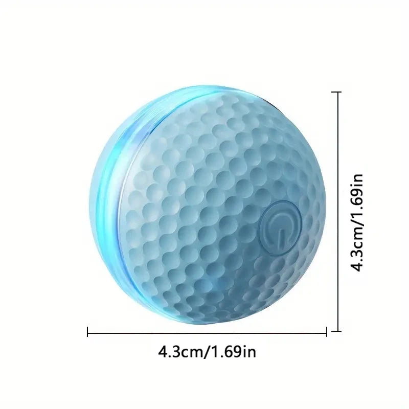 Smart Electric Rolling Cat Toy Ball – USB Rechargeable Automatic Interactive Teaser | Moving Bouncing Ball for Cats