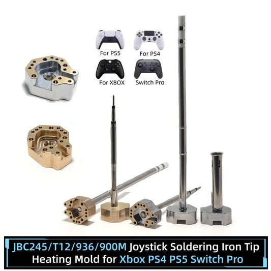 T12/JBC245/936 Joystick soldering iron tip Heating mold for Xbox ps4 ps5 switch pro controller joystick Disassembly repair tools
