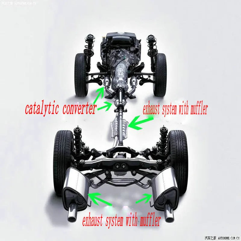 Volvo S90 V90 V60 S80 S60 XC40 XC60 XC90 2.0T Catalytic Converter – Stainless Steel Exhaust Purifier