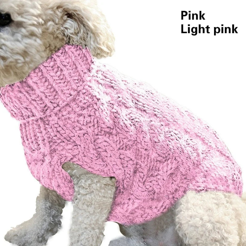 Knitted Dog Sweater Vest - Warm Winter Pullover for Small Dogs - photo 13