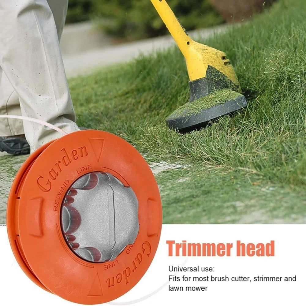 No-Disassembly Automatic Line Feeding Trimmer Head Universal Grass Cutter Parts Brush Cutter Head Weeding Head