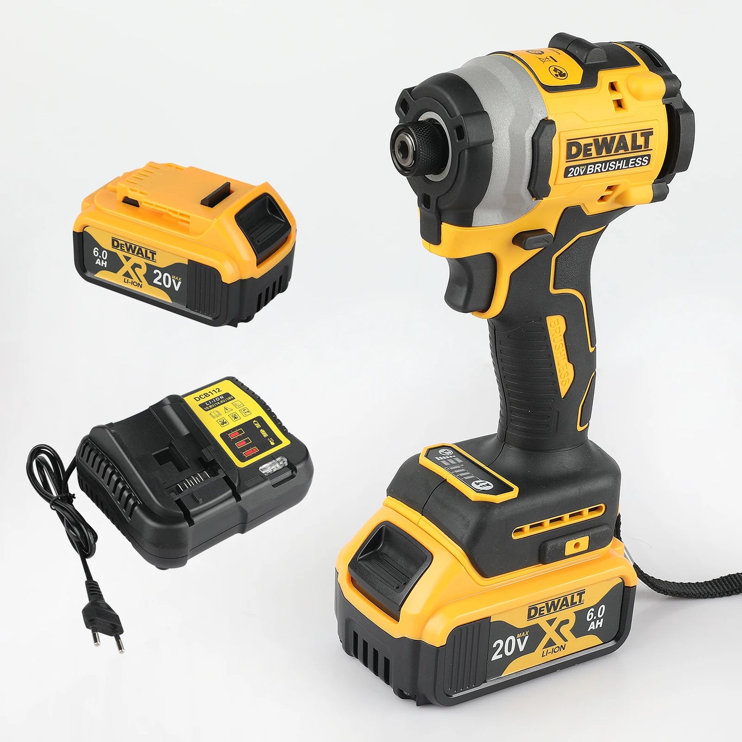 DeWalt Dcf850 Brushless Lithium Electric Screwdriver Electric Drill Woodworking Screwdriver Impact Drill Adjustable Speed