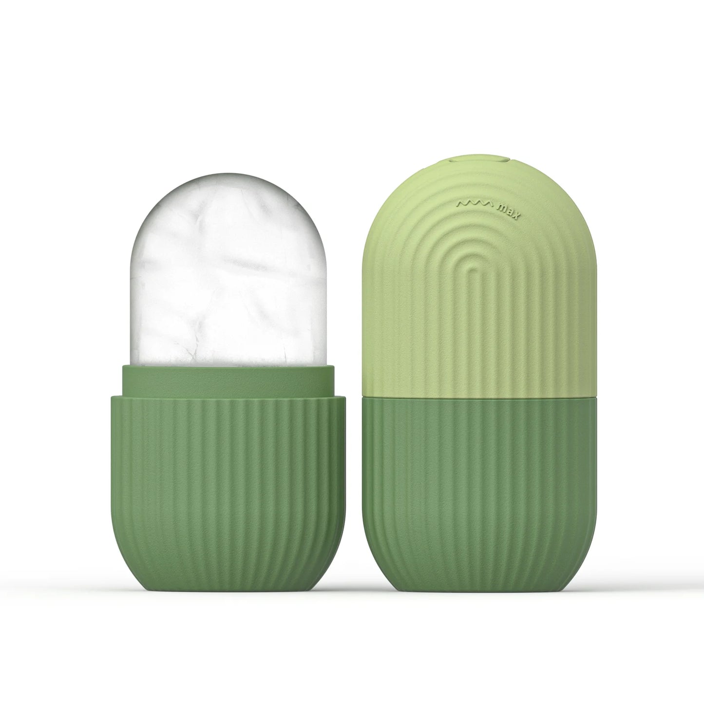 Silicone Face Ice Cube Mold & Roller for Skincare