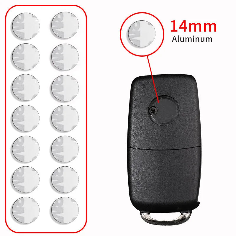 14MM 50Pcs/Lot For Xhorse VVDI KD Car Key Crystal Epoxy LOGO For Opel Fiat SEAT Volkswagen Benz Peugeot Citroen Chevrolet Skoda