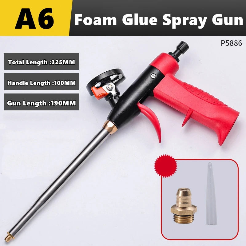 Foam Glue Spray Gun PU Spray Foam Gun Sealant Application Gun Spray Insulation Expanding Foam Gun Applicator Caulking Tool