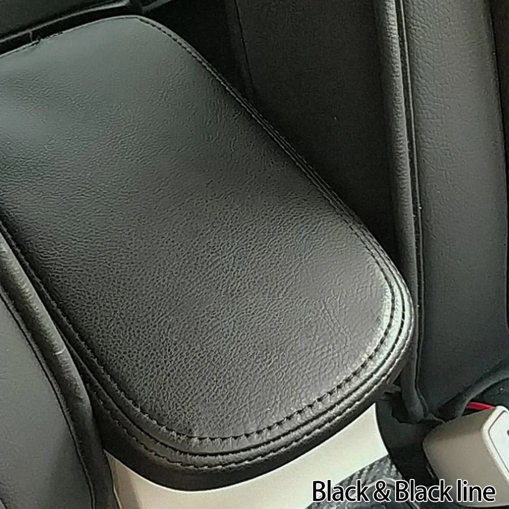 For Toyota Corolla 2007 - 2013 Car Armrest Box Center Console Lid Armrest Cover Interior Accessories Microfiber Leather Cover
