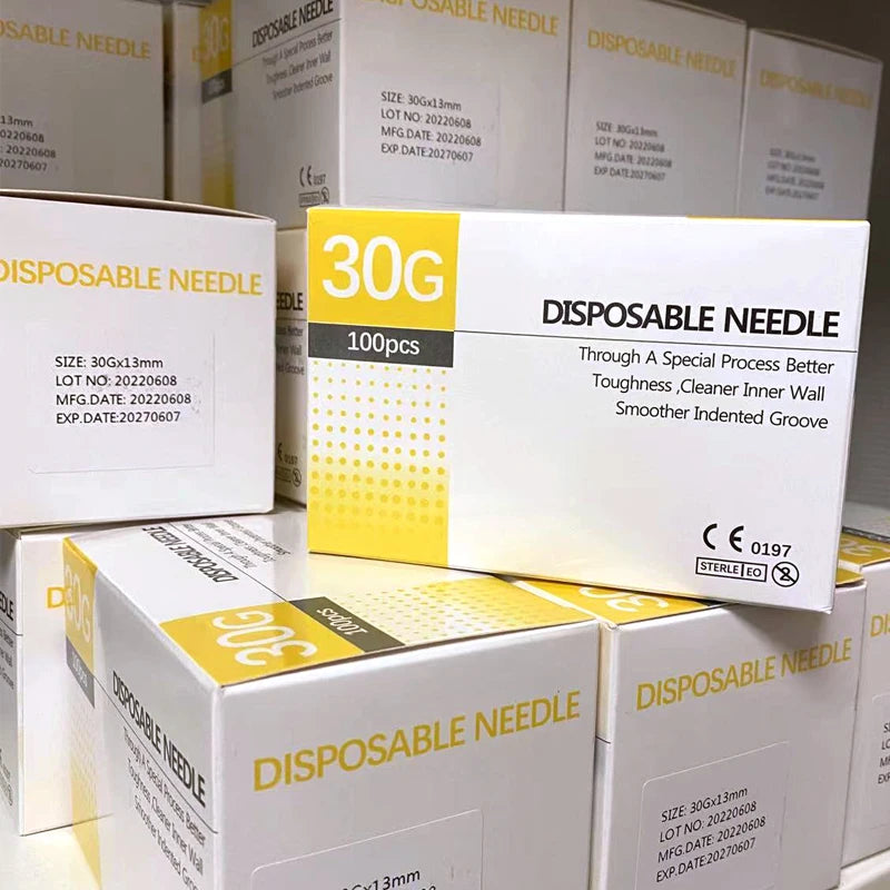 100pcs Sterile Disposable Beauty Needles Set