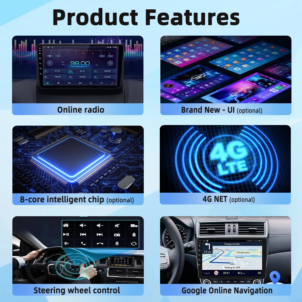 Car Multimedia For Chevrolet S10 Isuzu DMAX D-Max 2014 - 2018 Android Car Radio Player Carplay Auto GPS Navigation Stereo 2 Din