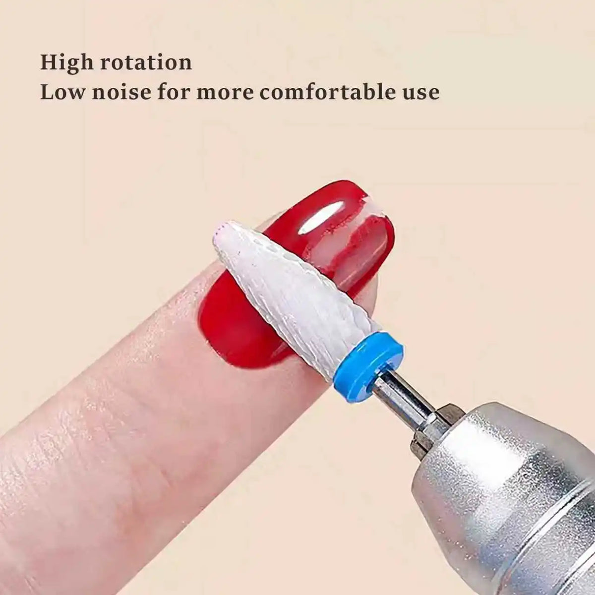 Nail Drill 30000 RPM Rechargeable Nail Grinder, Used to Remove and Polish Acrylic Gel, Nail Care Motor, Nail File, Foot Care