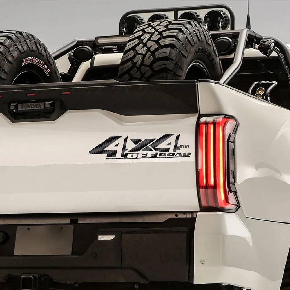 4x4 Off-Road Vinyl Decals (Pair) — Universal Fit for Pickups & Trucks
