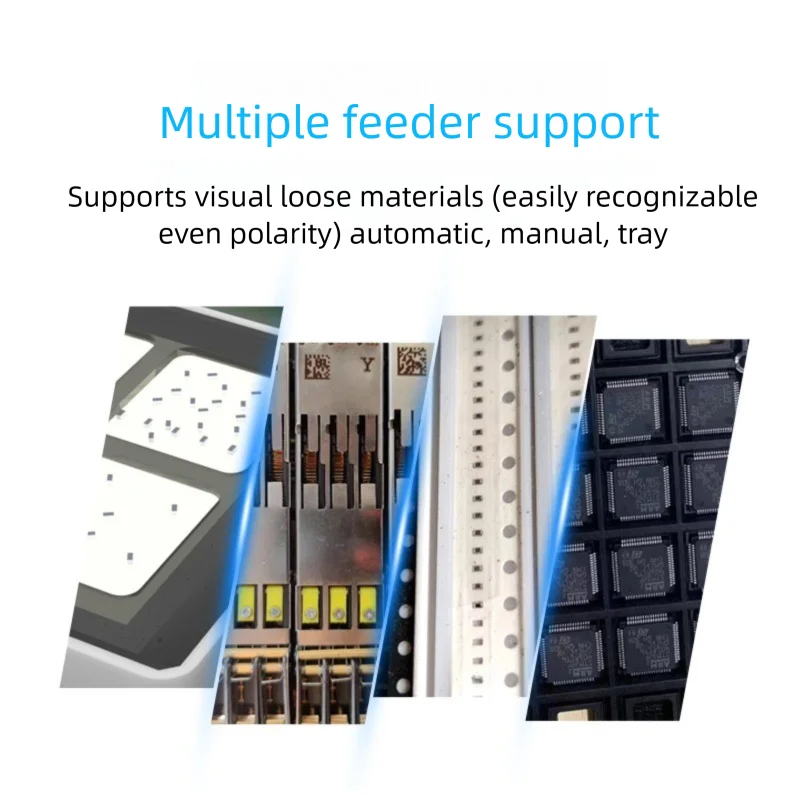 High-speed Fully Automatic Triple Vision Camera Desktop SMT Pick Place Machine SMT Machine Chip Mounter LED SMD 220V/110V