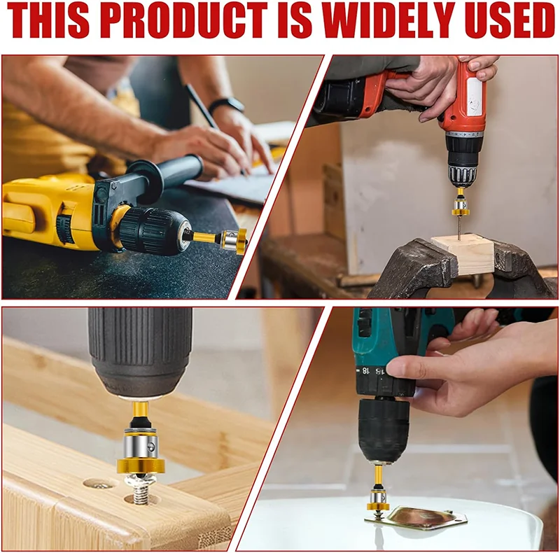 S2 Magnetic Drywall Screwdriver Bits Hex Shank Position Bit Batch Head for Plasterboard Screw Locator PH2 Electric Drilling Tool
