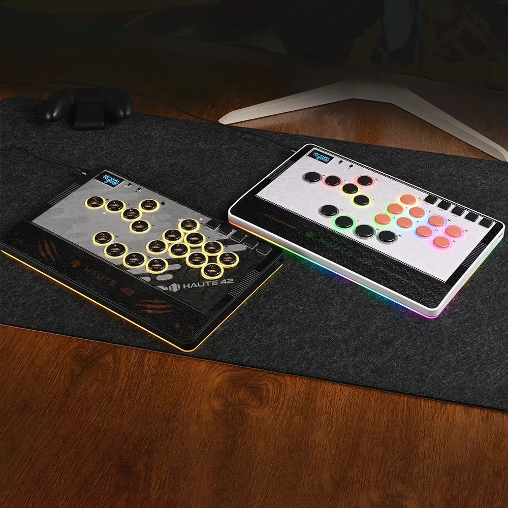 Haute42 C-AT Magnetic Leverless Hitbox Controller Stickless Arcade Controller Keyboard For PC/PS4/PS5/Switch Hitbox Fightstick
