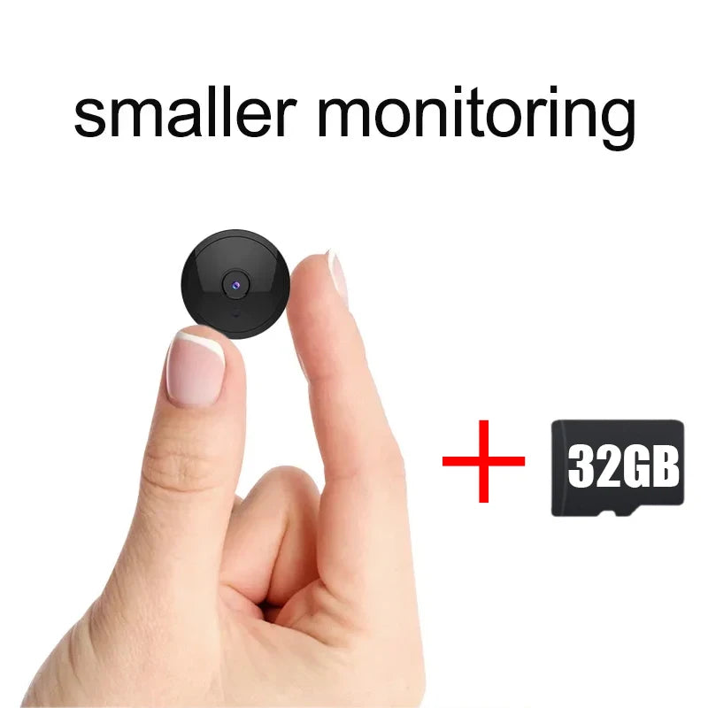 A9 4K Mini WiFi Camera — Home & Baby Monitor with Remote View