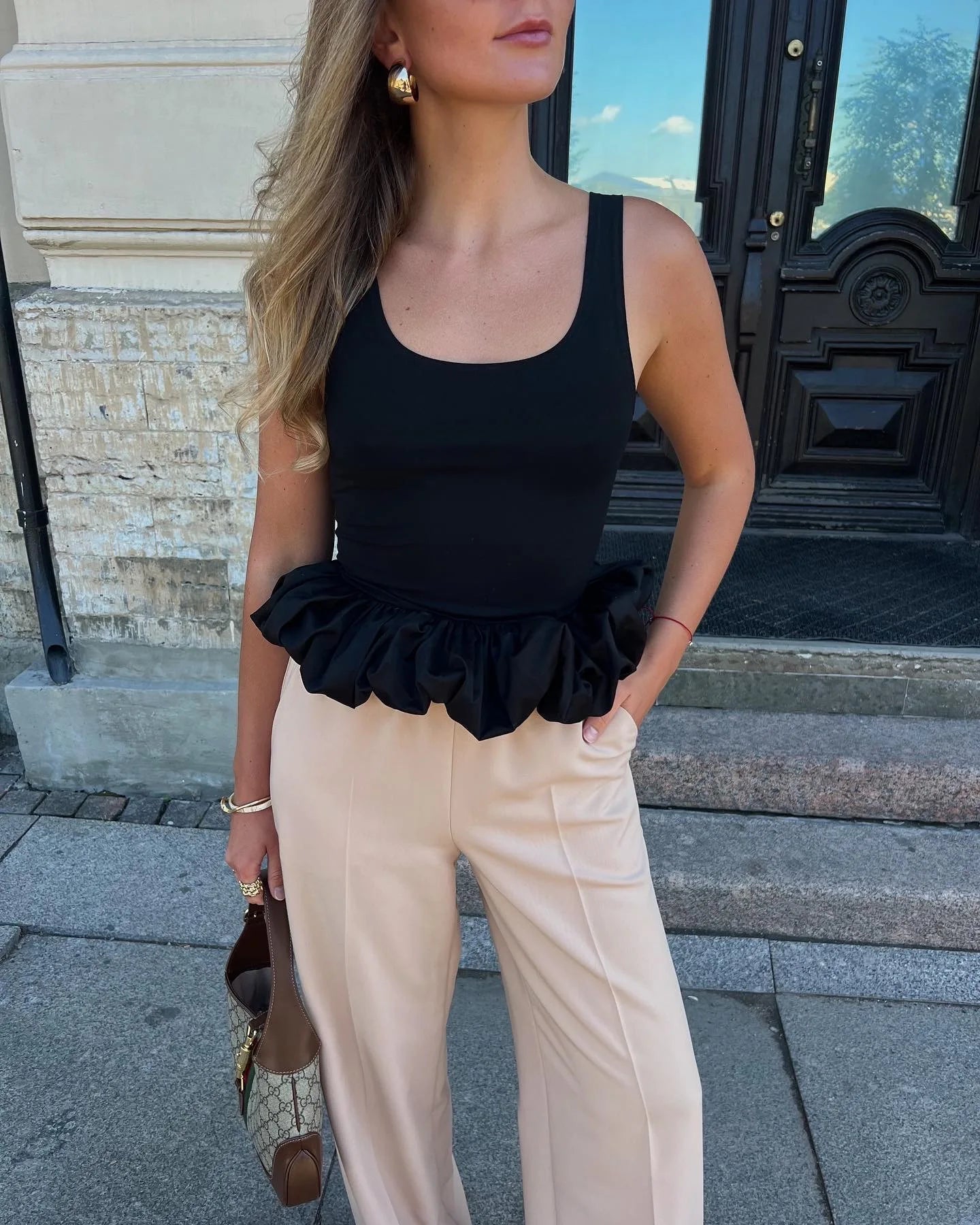Hirsionsan Sexy Cotton Vest Women 2026 Summer Slim Sleeveness Tank Y2k Crop Tops for Girl Outfits Bud Stitched Female Clothes
