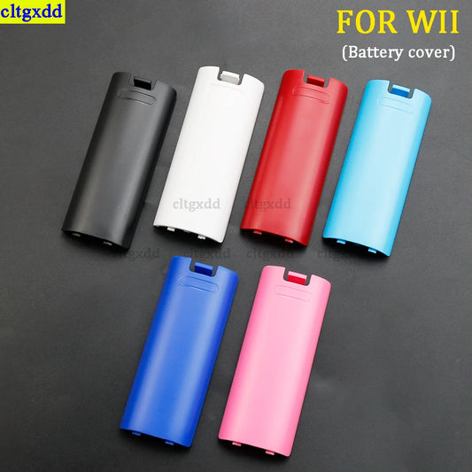 cltgxdd 1piece is suitable FOR Wii remote control game controllers, wireless game controllers, battery box back cover replacemen