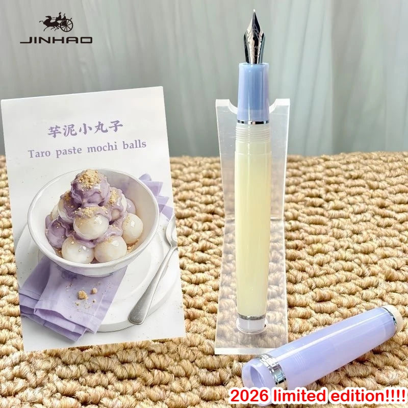 JINHAO 82 Limited Edition Colors Fountain Pen Macaron Color Gold Clip EF/F/M Calligraphy Pen Stationery Office School Supplies