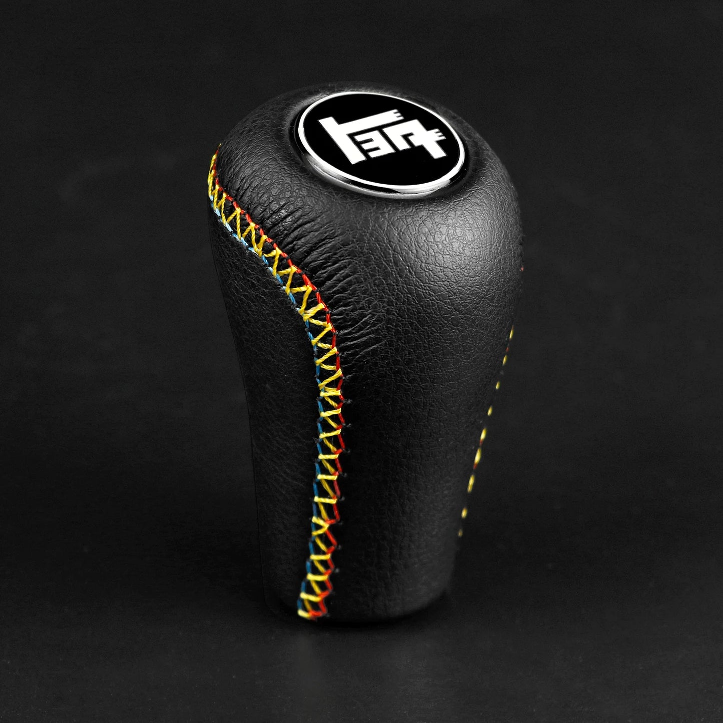 1X TEQ Leather Car Gear Shift Knob M12x1.25 Stick Shifter for TOYOTA LEXUS