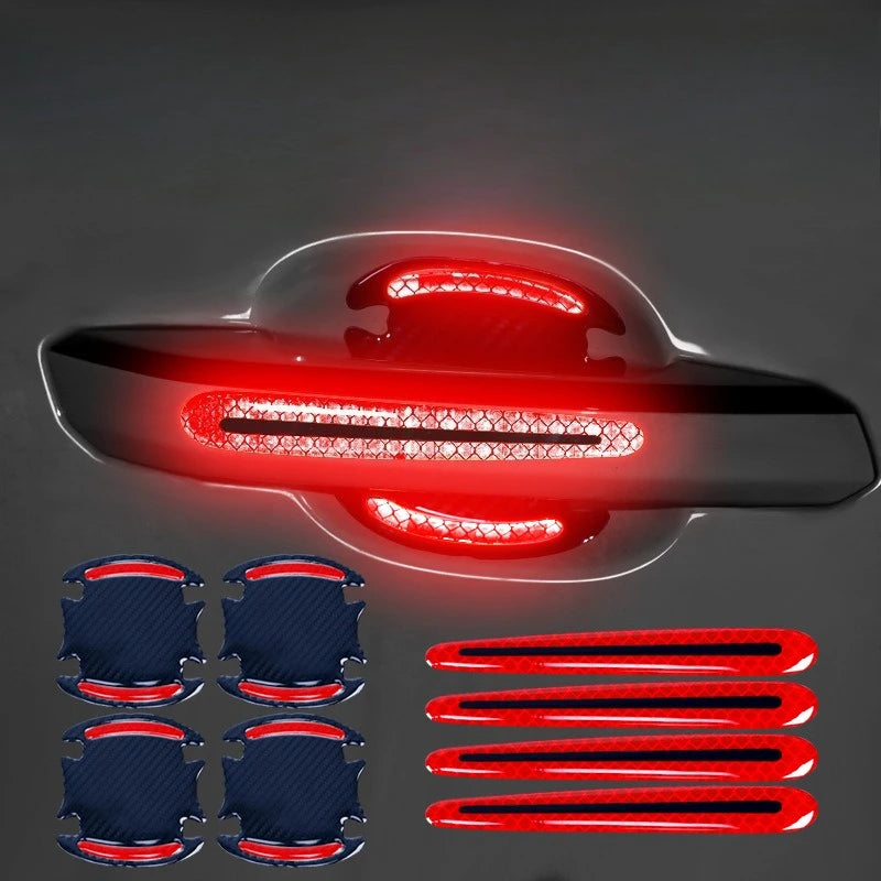 8Pcs Car Door Handle Protective Film – Anti-Scratch Transparent Paint Protection Stickers
