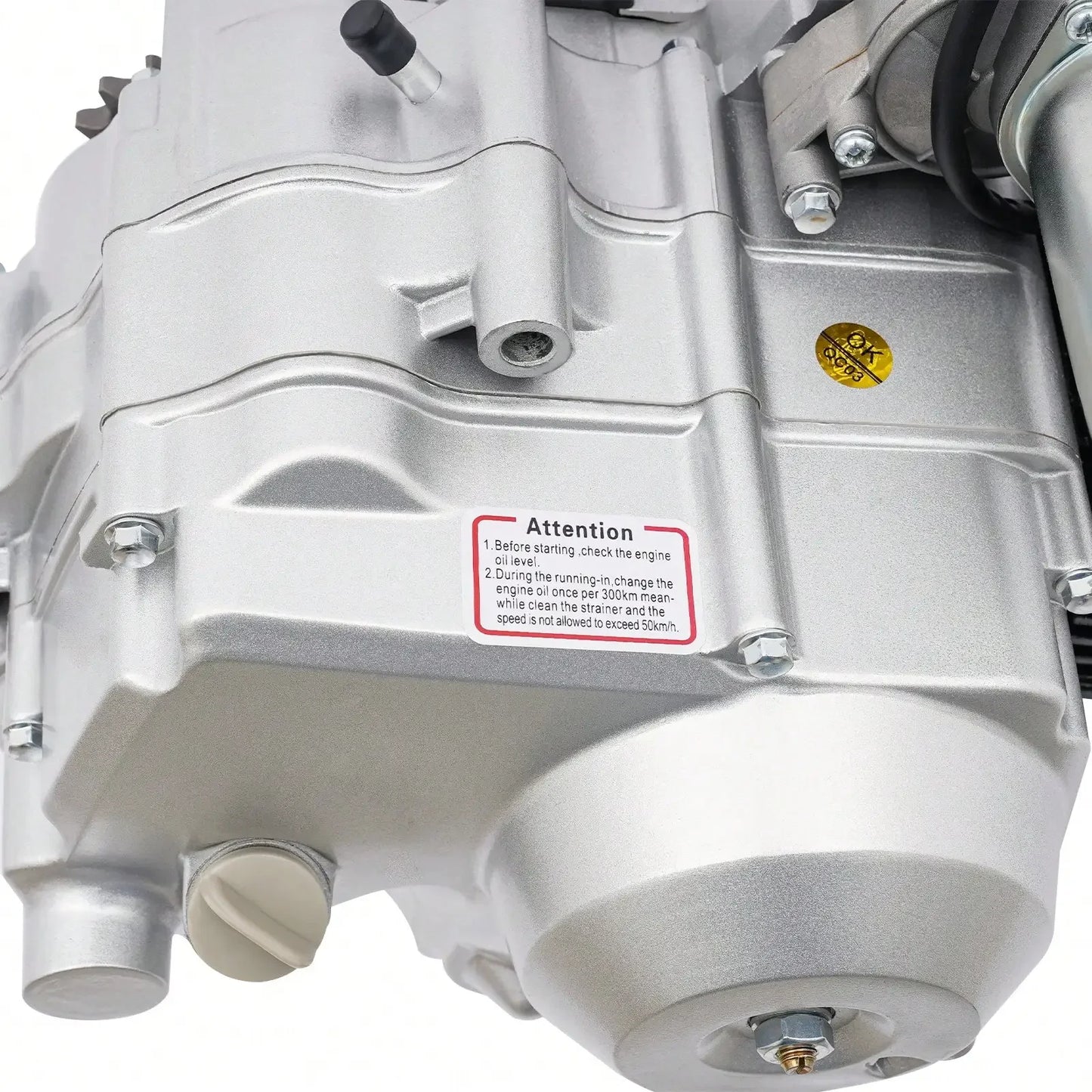 110CC 4 Stroke Engine Motor,8000Rpm Speed Single Cylinder Air Cooling Transmission Electric Start Auto Engine Motor for ATV GO K