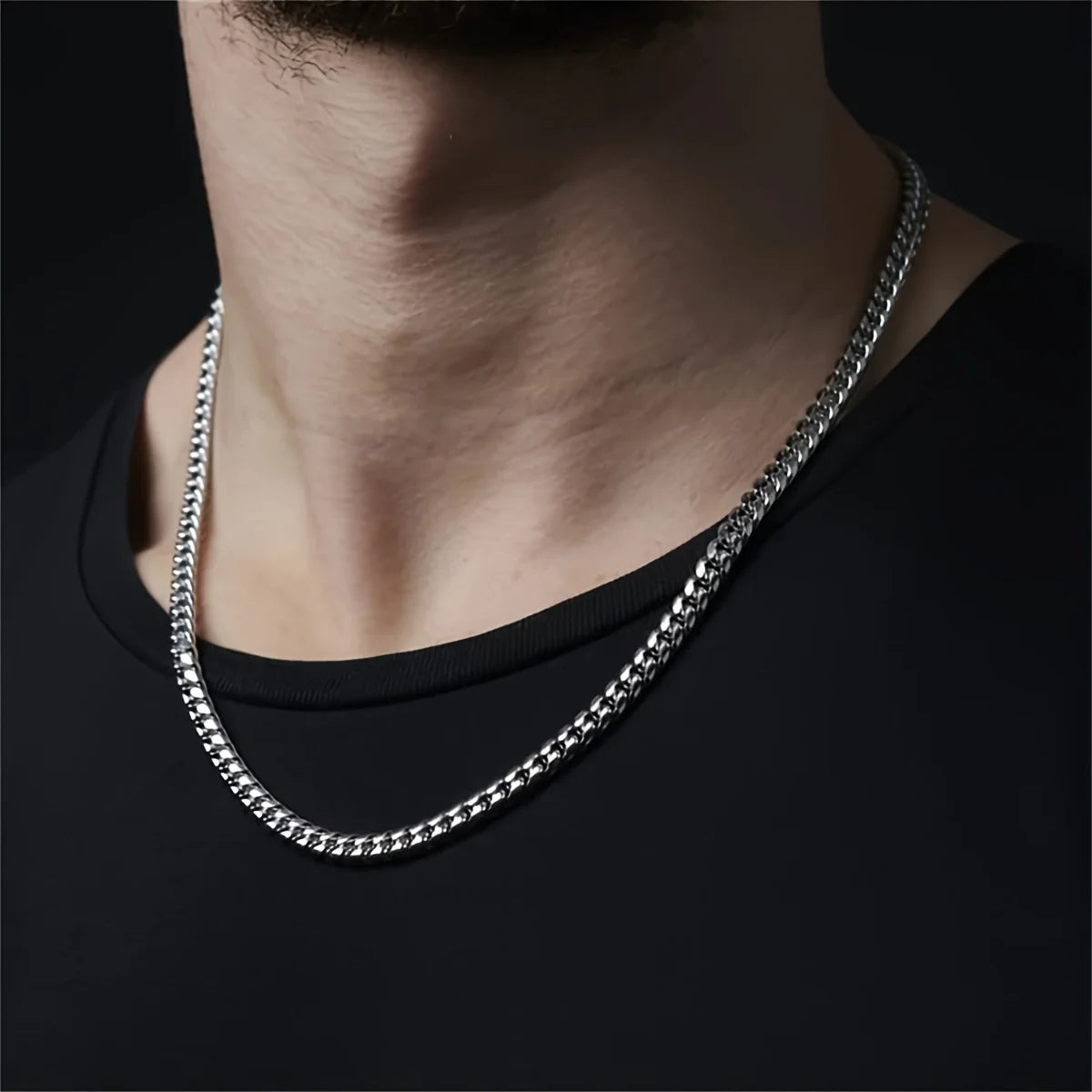 Cuban Chain Necklace for Him — Gift-Boxed Promise Necklace