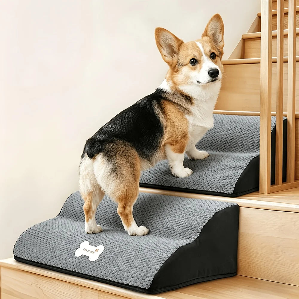 2-Step Pet Stairs - Sofa & Bed Side Dog Ramp – photo 4