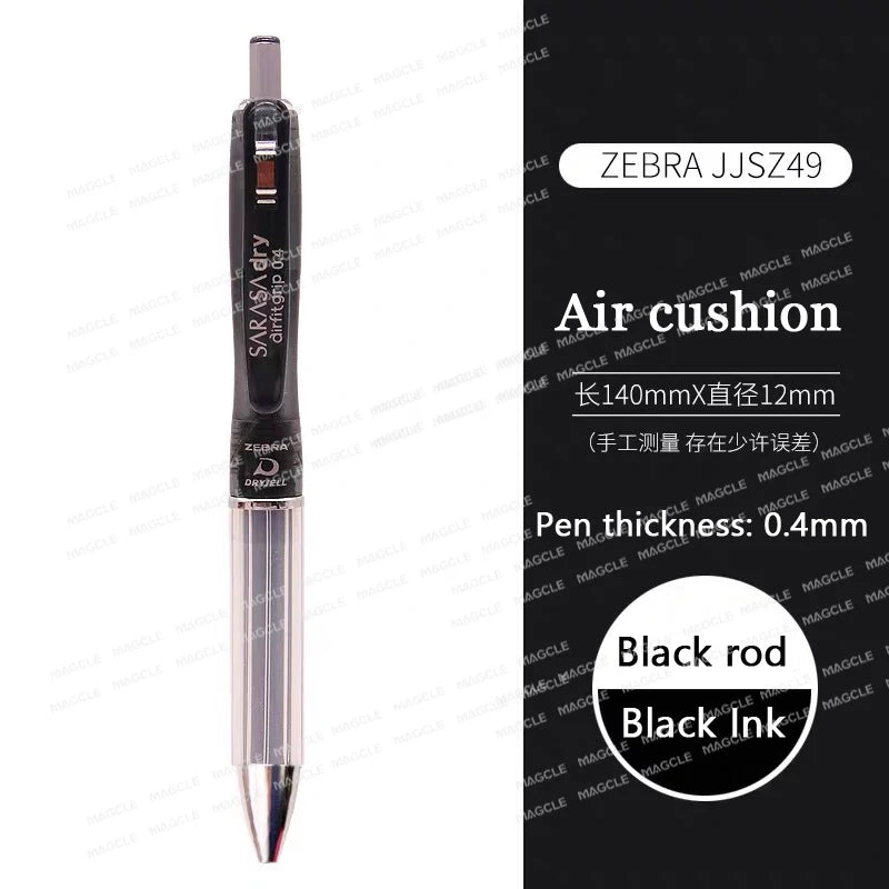 Zebra Japan SARASA Quick-Drying Neutral Pen JJZ49 0.4 Girfit Grip 0.5mm Signing Stylo Back to school aesthetic supplies statione