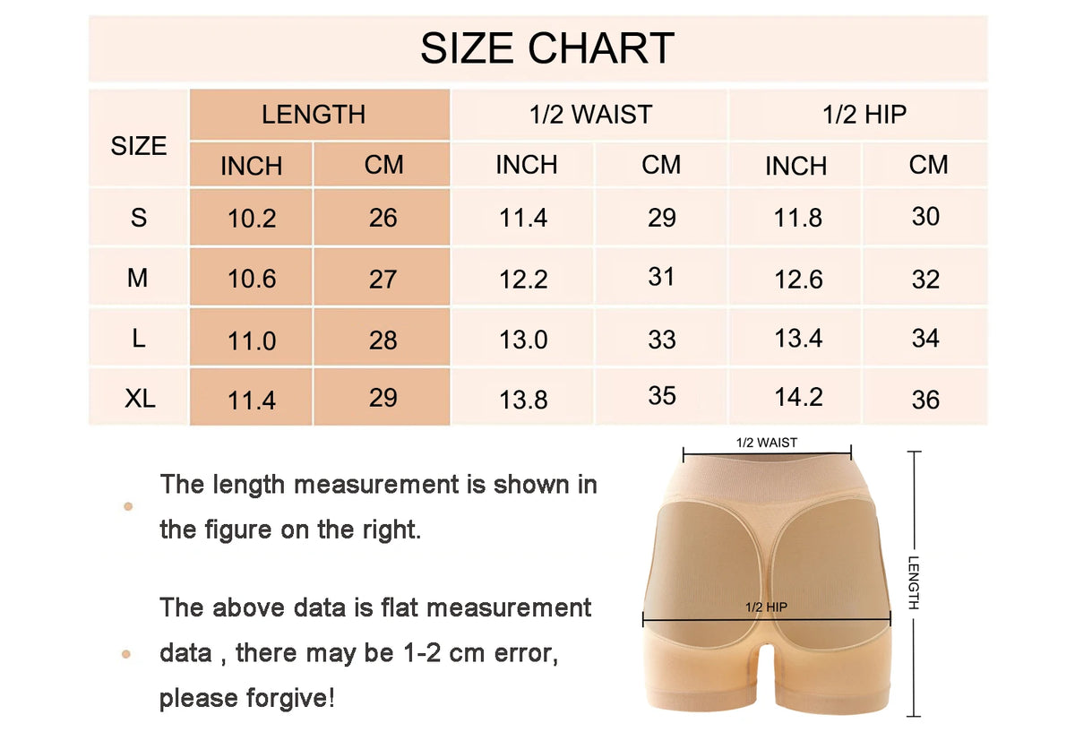Women Hip Enhancer Body Shaper Shorts Show Buttocks Butt Lifter Underwear Tummy Control Shapewear Brief Belly Slimming Panties