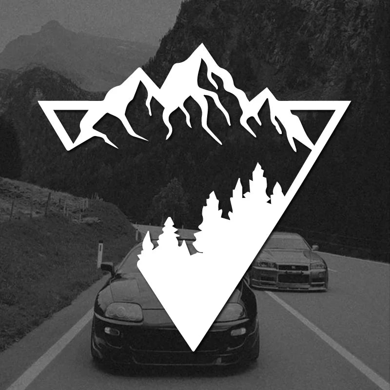 Mountain & Woods Stickers,cool&fashion sticker,High quality for cars trucks motorcycles &laptops!