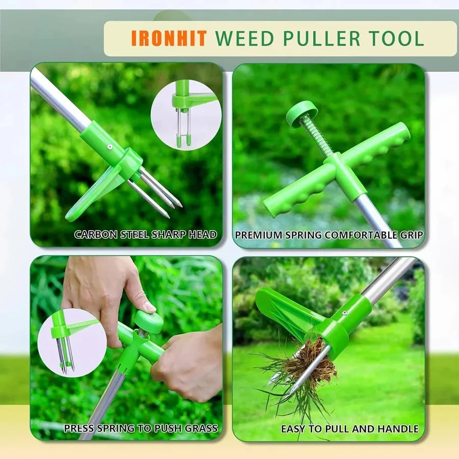 Weed Remover Tool Weeder Hand Rural Tools Field Garden Gardening Accessories Wood Root Removal Weeds Equipment Machine Agronomy