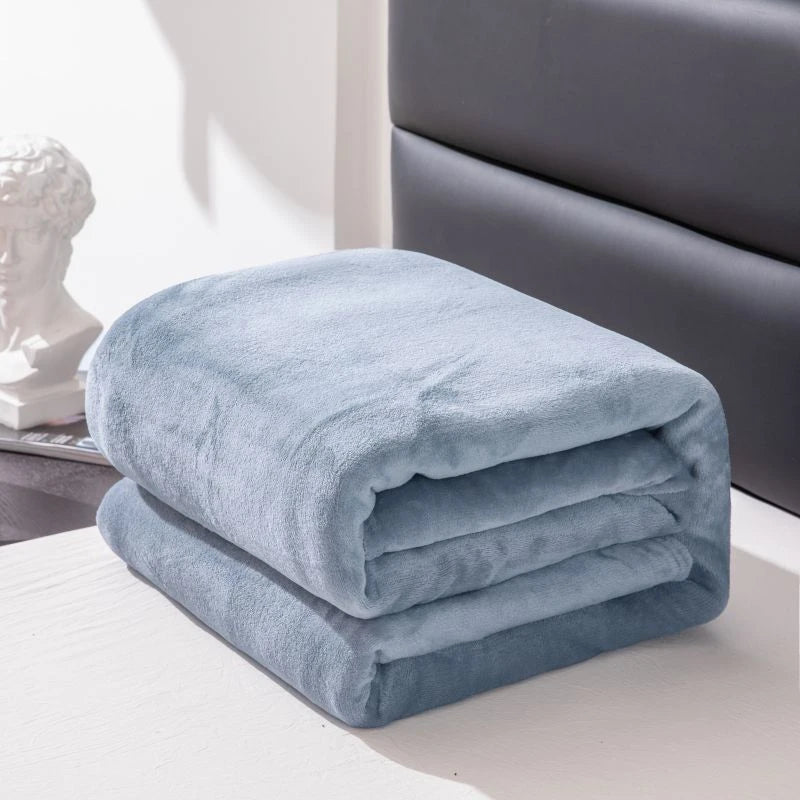 Heavyweight Flannel Throw Blanket - Soft Printed Blanket in Many Colors - photo 17