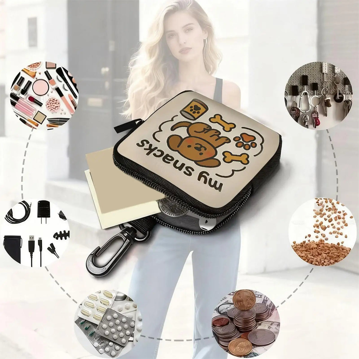 Portable Dog Treat & Food Pouch - Walking & Camping – photo 6